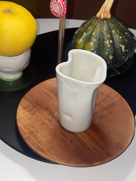 TEA-DRENCHED VESSELS: 02 TALL PAPER CUP by Chong Office